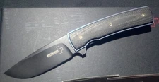 Boker Plus FR S35VN DROP Exclusive BZ Design Anodized Titanium Liners & Clip