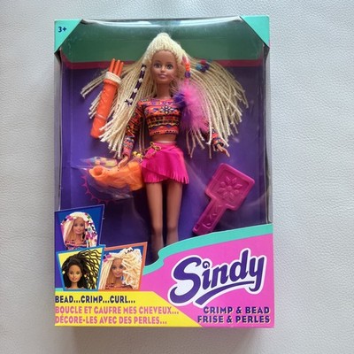 Vintage Hasbro Sindy Crimp und Bead Puppe von 1994 neu und originalverpackt
