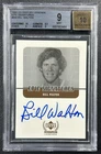 BILL WALTON BGS 9 1999-00 UPPER DECK LEGENDS #BW EPIC SIGNATURES 10 AUTO 3464