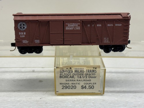 Micro trenes Kadee escala N MTL 29020 Sierra Railroad SRR 539 vagón de carga | Zustand: New