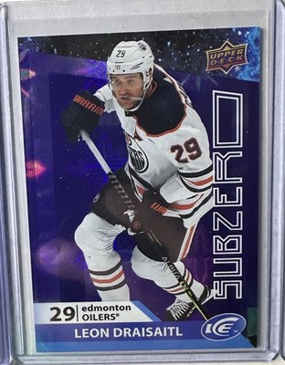 2021-22 Upper Deck Ice #SZ-8 Leon Draisaitl Sub Zero