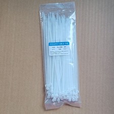 100-Pack Wholesale Nylon Cable Ties Self-Locking Cable Ties 4 200 mm, 3.6 mm US