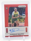 DOMINIQUE MALONGA 2025-26 PANINI PRIZM WNBA ROOKIE RC AUTO RED /99 #TB-DM Q3420
