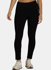 Time And Tru High Rise Leggings Black Soot Multi-Size