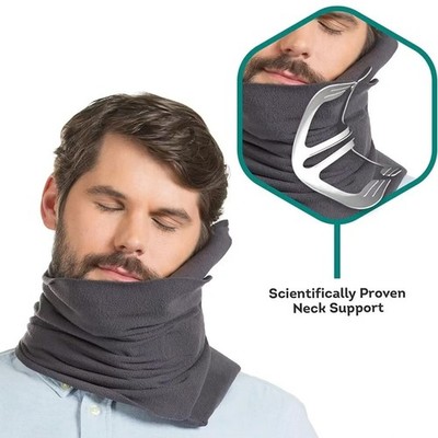 Reise Nackenkissen Ergonomische Nackenstütze Latex Flugzeug Auto Zug Reisekissen
