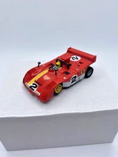 Ho Aurora  AFX Ferrari 312PB  Slot Car P/N 1732 G-Plus 1976-79 Singapore