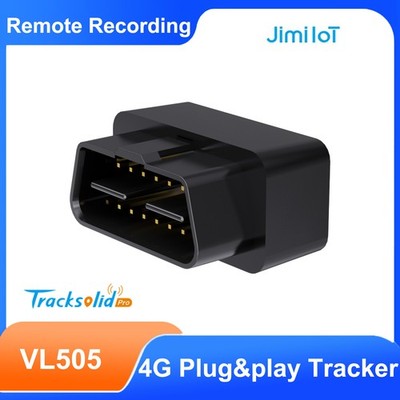 JIMIIoT VL505 Ultra-Compact Plug-And-Play 4G OBD Tracking LTE OBDII GNSS Tracker
