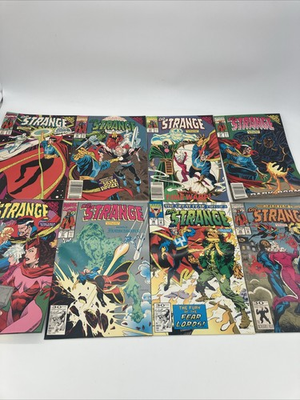 #ad DOCTOR STRANGE Sorcerer Supreme Marvel Comic lot Run 31 32 33 34 35 37 38 39 $7.95
