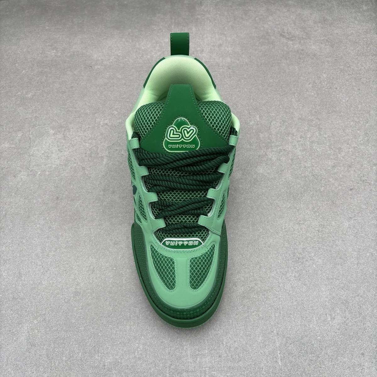 Louis Vuitton Skate ' Green ' | Size 7.5 LV (8.5-9 US) | eBay