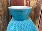 Vintage Pyrex Primary Colors Blue 1.5 Pint Small Nesting Mixing Bowl