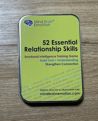 Mind Brain Emotion Relationship Skills Game Green EQ Training Cards Dr Jenny Woo