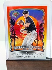 2025 Panini Prospect Edition Baseball Konor Griffin 17 Prepping for the Pros
