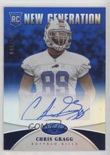 2013 Certified New Generation Mirror Blue Signatures 48/100 Chris Gragg Auto 9d1