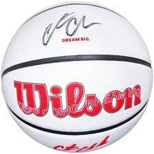 CAITLIN CLARK SIGNED AUTOGRAPHED WILSON ASPIRE UV BASKETBALL INDIANA FEVER JSA
