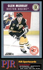 Glen Murray 1992-93 Score Canadian #484 Boston Bruins
