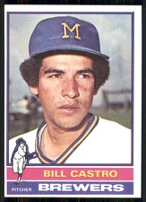 1976 Topps #293 Bill Castro