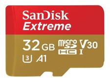 SanDisk SDSQXAF-032G-GN6AT 32GB MicroSDHC UHS-I 100MB/s Class 3 U3 