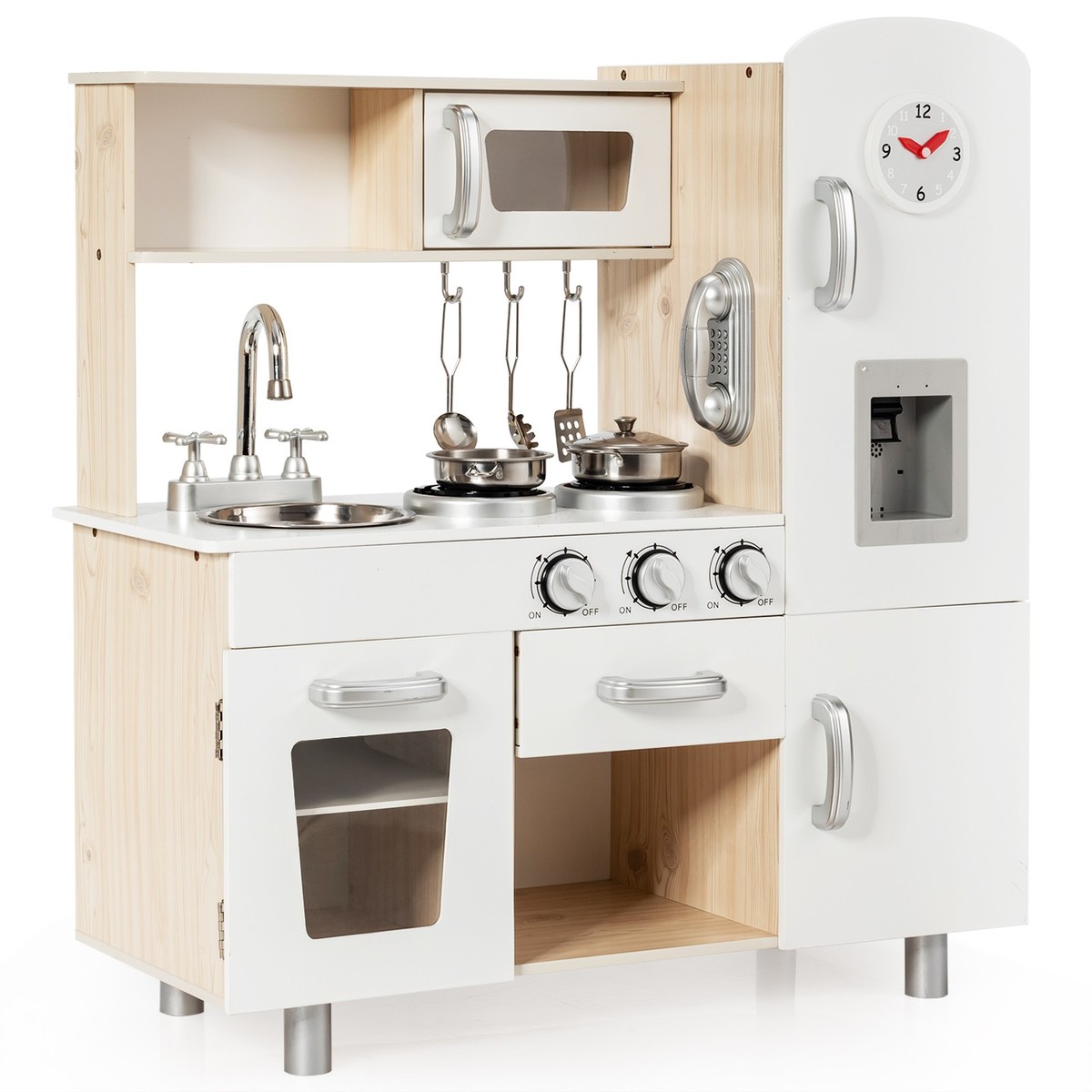 Comstrom TY327903 Kitchen Cooking Playset Toy - White for sale