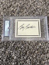 Bob Barker Autographed Bookplate PSA Slabbed Price Is Right Signed Autograph