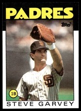 Steve Garvey 1986 Topps #660 Padres MLB READ FREE SHIPPING AutographDen