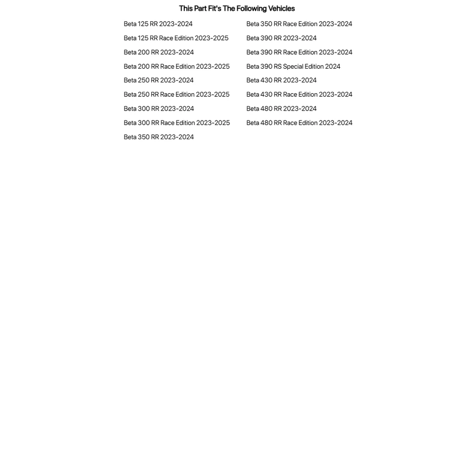 Kit completo de plástico Acerbis azul/rojo para Beta 300 RR Race Edition 2023-2024 Foto 2 de 2