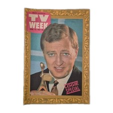 TV Week Vintage Entertainment Guide Magazine April 15, 1967 Graham Kennedy