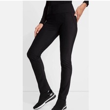 Anatomie Sonia Cozy Fleece Lined Pants Women's Small Black Pull On Travel