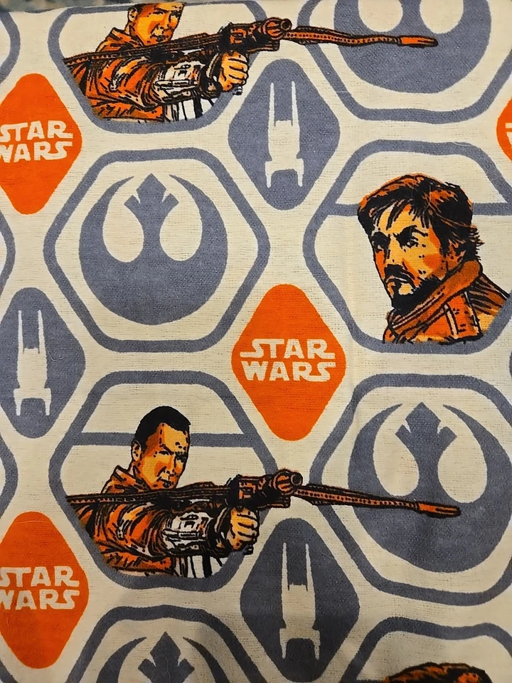 Star Wars Rogue One Polygon Flannel Cotton Fabric by The Yard - Image 3 of 4