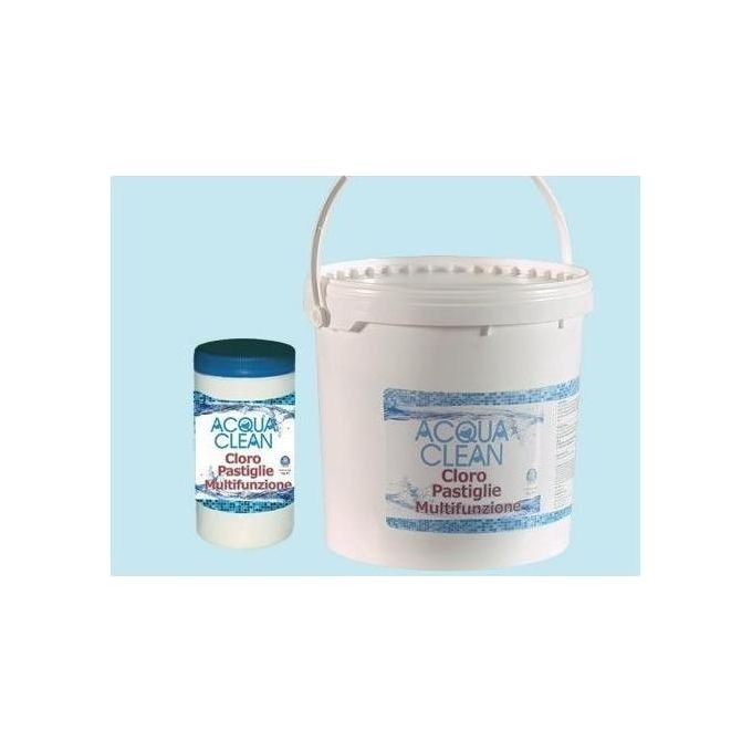 Cloro Piscina Pastiglie 10 Kg Multiazione Acqua Clean - Top Performance