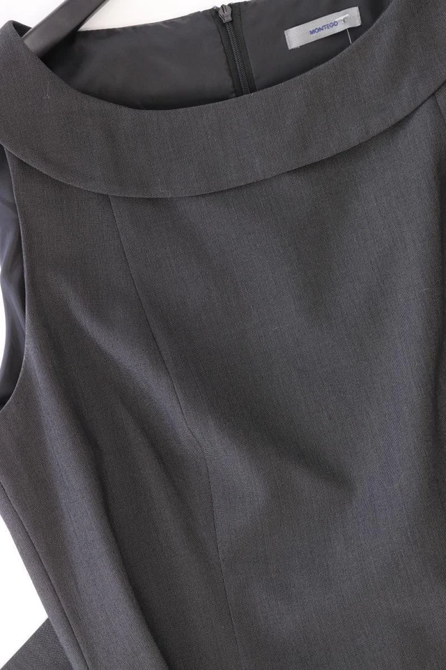 ✨ Montego Bleistiftkleid Regular Kleid für Damen Gr. 44, XL Ärmellos grau ✨ - Bild 4 von 4