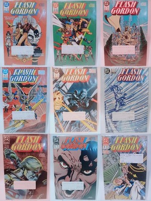 DC Flash Gordon #1-9 Complete 9 Issue Set Vintage 1988 Collectors Full Run VGC