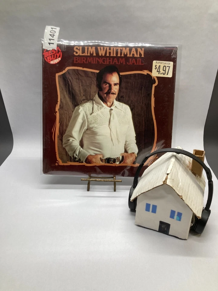 Slim Whitman Birmingham Jail Vintage Vinyl LP 1980 RCA Victor Record AYL1-3774 - Image 4 of 4