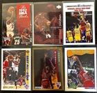 Upper Deck SkyBox Fleer Michael Jordan 6 Card Lot Bulls Finals All-Star