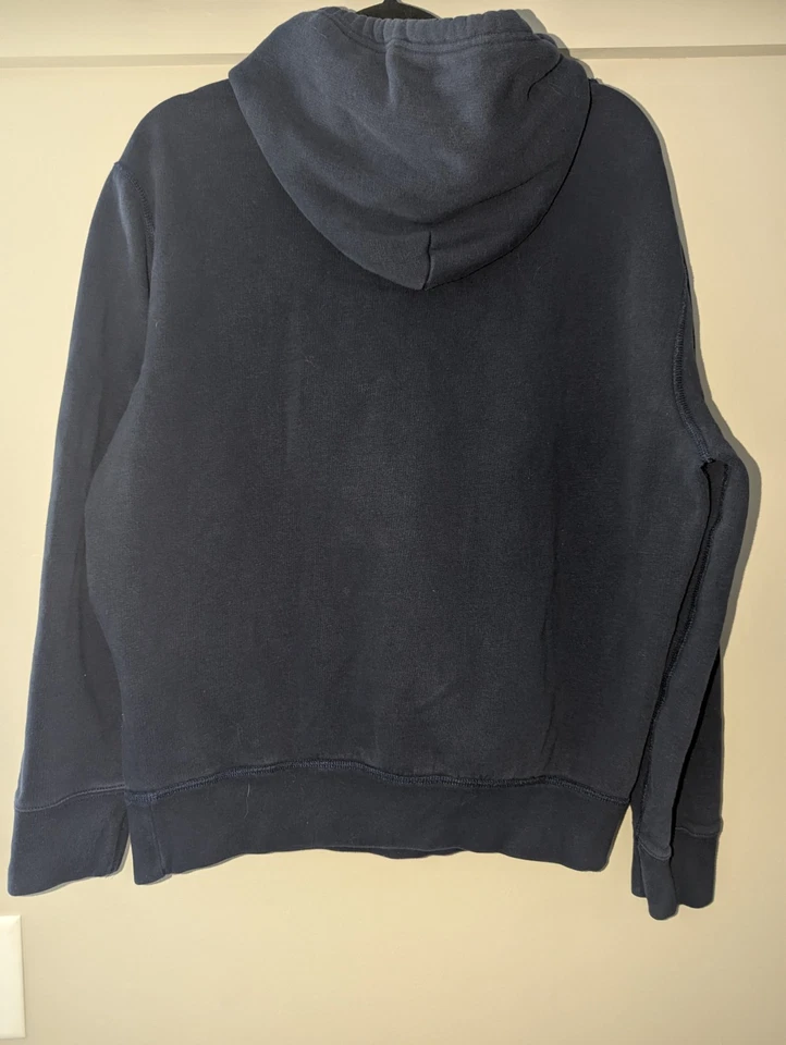 POLO RALPH LAUREN TIGERS PULLOVER HOODIE RARE BLUE MENS MEDIUM - Image 2 of 4