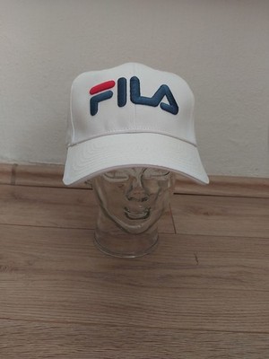 FILA Classic Baseballcap Basecap Cap Kappe Mütze Weiss Streetwear 