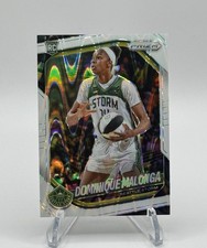2025 Panini Prizm WNBA #116 Dominique Malonga White Seismic