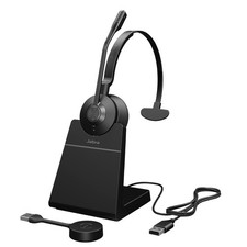 Jabra Engage 55 SE Second Edition Single-Ear Wireless Headset w/Charging Stand