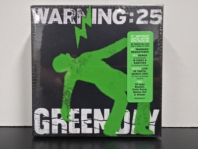 Green Day Warning:25 CD 25th Anniversary Limited Edition Box Set