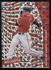 2021 Panini Chronicles Daulton Varsho Revolution Groove RC #79 Diamondbacks
