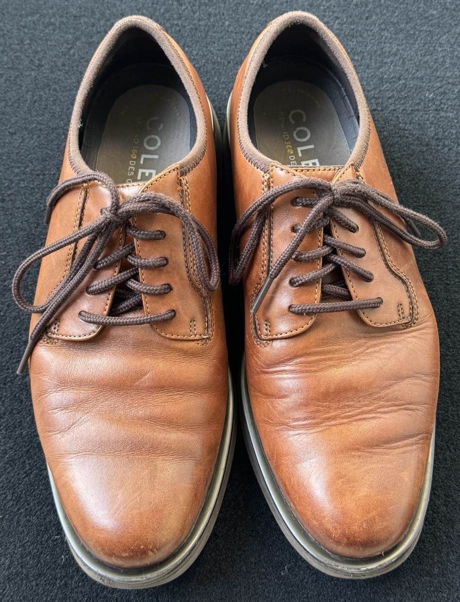 Cole Haan Brown‎ Leather Lace-Up Comfort Shoes Oxfords 9.5 M s-l400.jpg main image 4