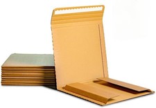 10-Pack Shipping Boxes 12 inch, Vinyl Record Mailer Hold 1-8 Records