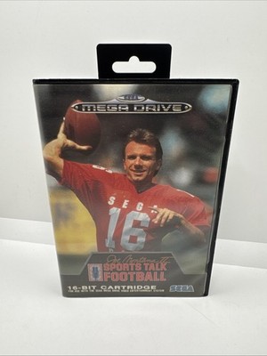 JOE MONTANA II SPORTS TALK FOOTBALL - 16-BIT SEGA MEGADRIVE GAME CARTRIDGE BOXED