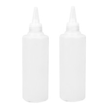 6 Pcs 250 Ml Plastic Squeeze Bottles Applicator Liquid Dispenser