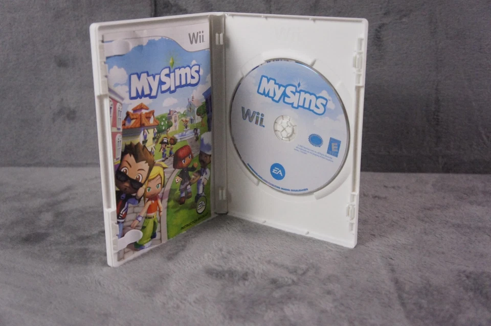 MySims Nintendo Wii Complete CIB EA Family Simulation Game Tested - Image 3 of 4