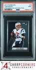 2014 PANINI NFL STICKERS COLLECTION FOIL #35 TOM BRADY POP 1 PSA 9