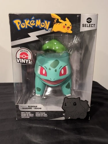 Pokemon Bulbasaur Select Vinyl Figure - 8-Inch Figure Made from Vinyl