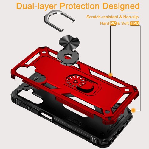 For Samsung Galaxy A25 5G Case Phone Cover Shockproof+ Tempered Glass Protector - Picture 29 of 38