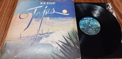 ZZ Top Tejas Tri-Fold Jacket London Records Vinyl Album LP Billy Gibbons