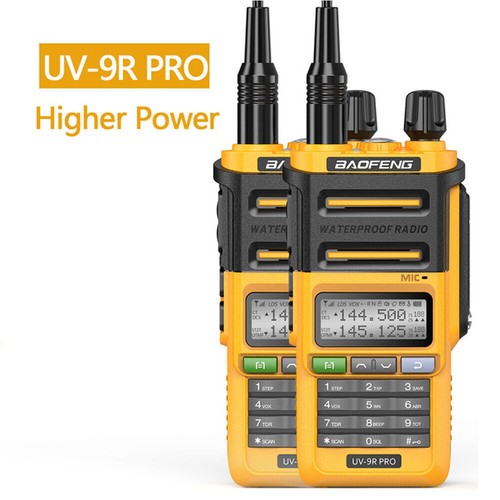 2 szt. Ulepszone 9R Plus UV-9R PRO Dual Band IP68 Wodoodporne FM Walkie Talkie - Zdjęcie 16 z 16