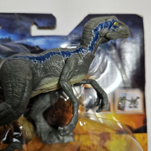 Jurassic World Dominion Blue Velociraptor Pack Figure 2022 Damaged Plastic (I) - Picture 2 of 11